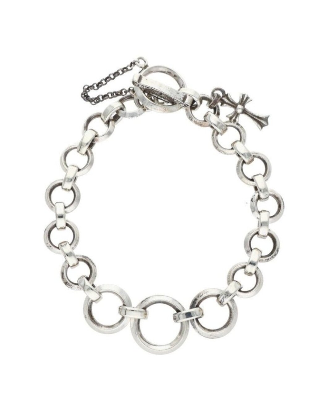 Chrome Hearts CH Rng CH Ring Silver Bracelet